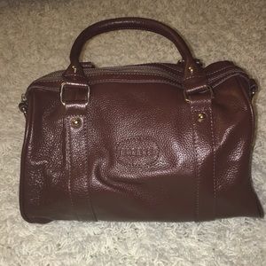 Terzetto quality leather satchel bag